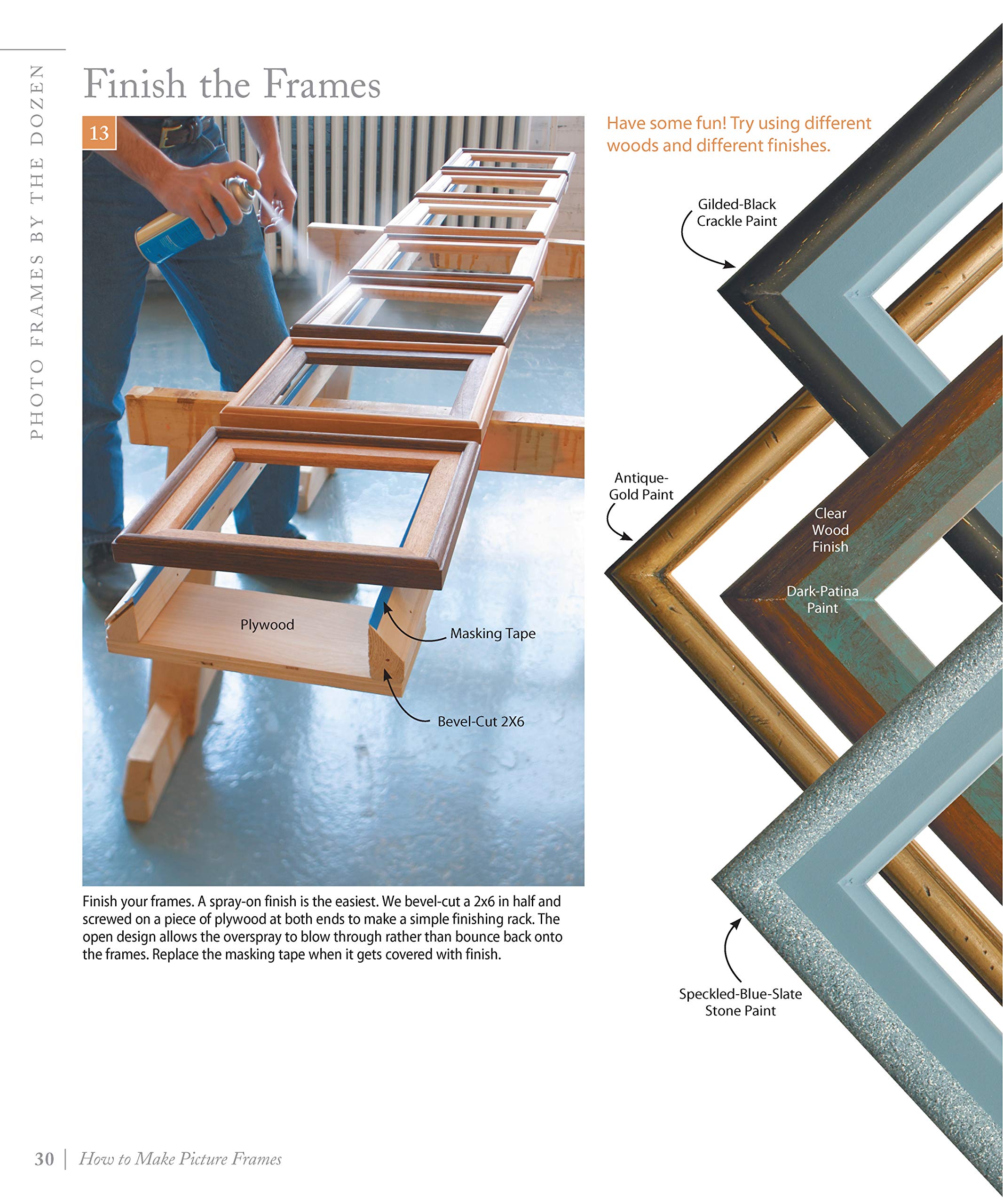 How to Make Picture Frames: 12 Simple to Stylish Projects from the Experts at American Woodworker (Fox Chapel Publishing) Matting, Mounting, Router Moldings, Table Saw Frames without Jigs, and More - Image 5