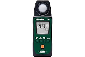 Extech LT40 Light Meter: Illuminate Your Lighting with Guided Insights
