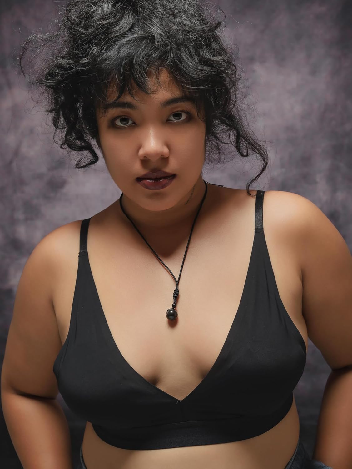 MINACHI Black Obsidian Sphere Pendant Necklace with Braided Cord, Healing Stone Jewelry Jewelry Gift for Men and Women - Image 7