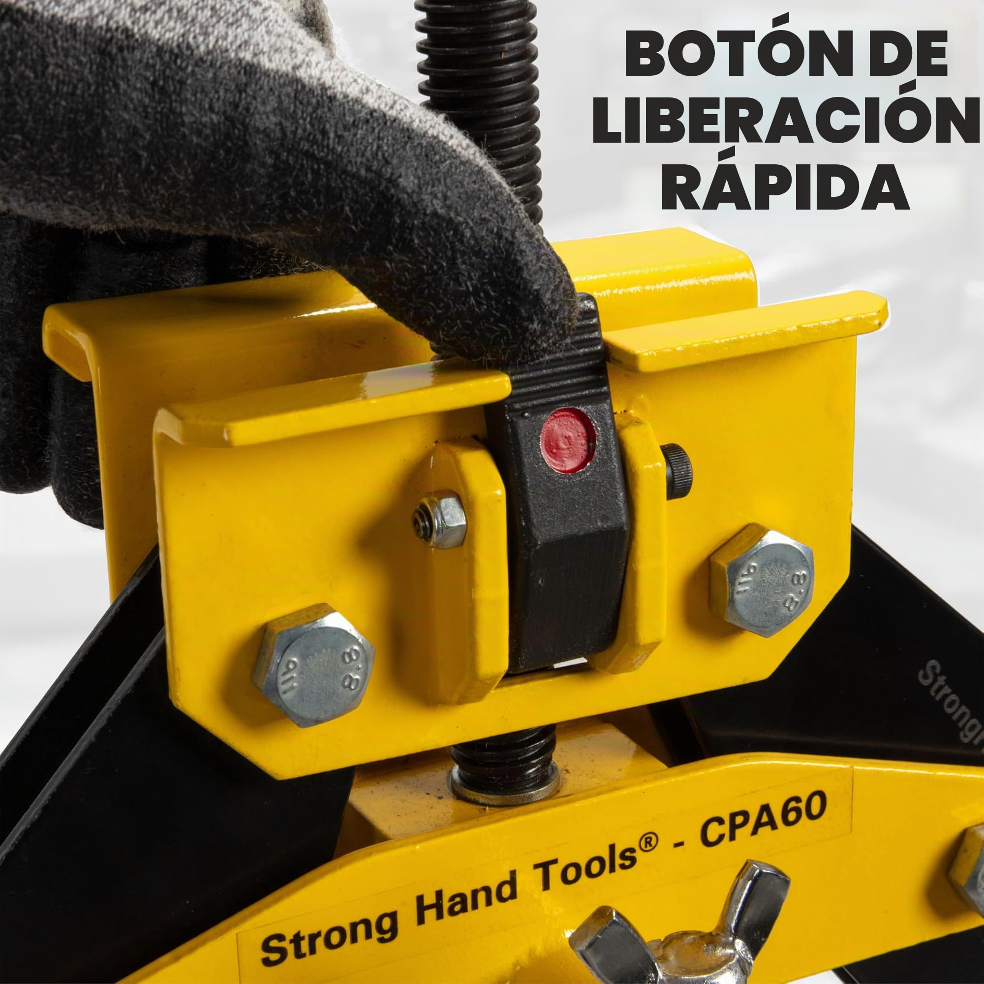 Strong Hand Tools, Abrazadera de alineación de tuberías, con tornillos de acción rápida, CPA60