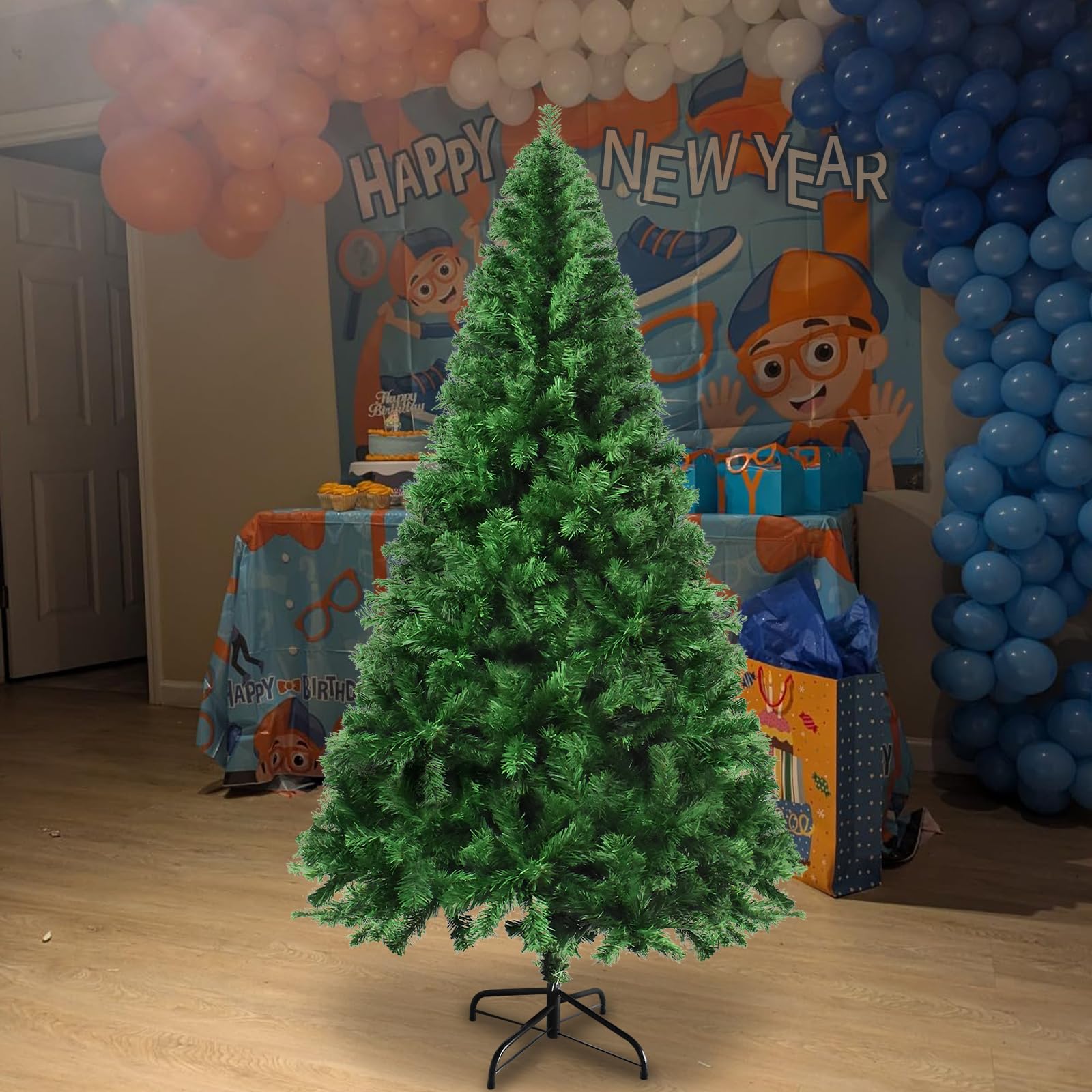 Amazon.co.jp: Mupera クリスマスツリー 5フィート 人工クリスマス