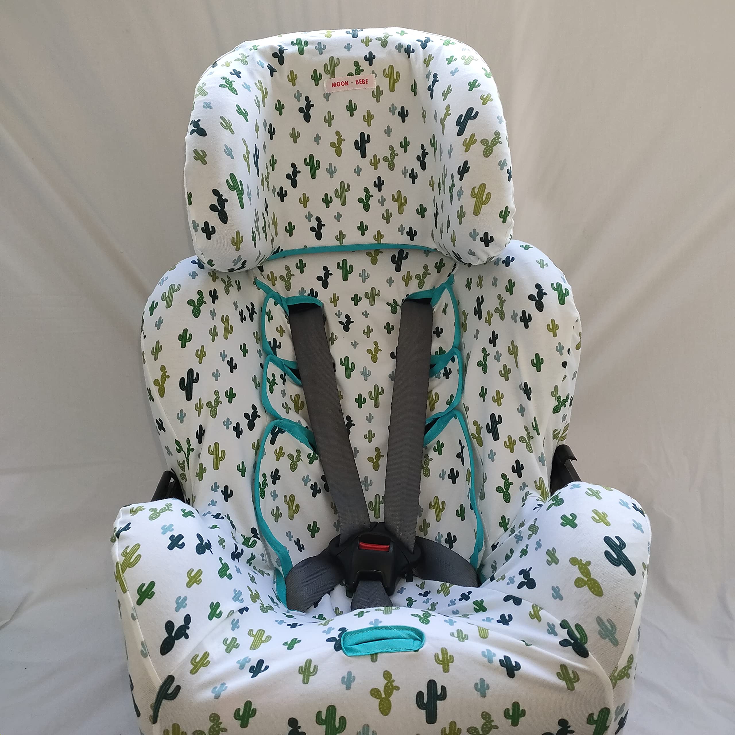 moon-bebe Funda para Silla de Coche Klippan Kiss 2 Y KLIPPAN Plus (Blanco)