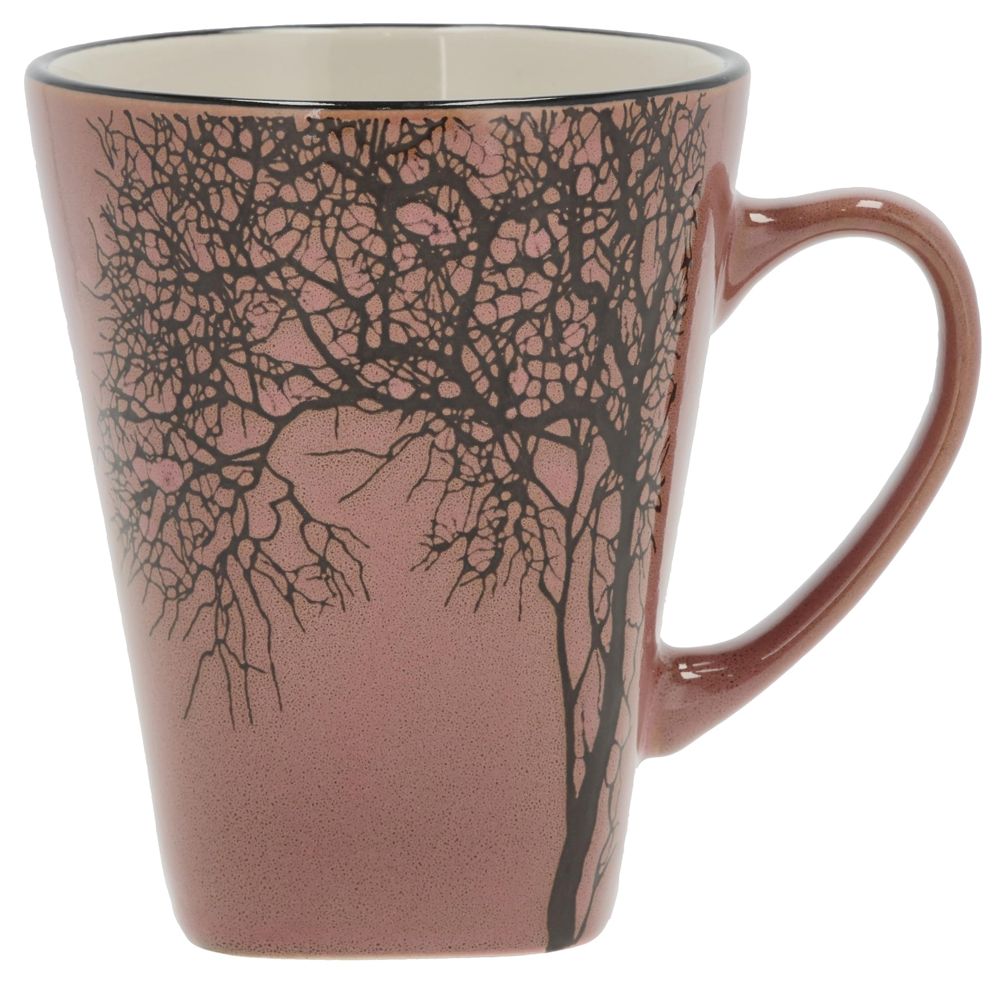 Villa Collection Hela Mug Dia. 9 x 11 cm 0.35 Liter Dark Pink