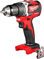 Vista 1 de Milwaukee M18 18-Volt Lithium-Ion Brushless Cordless 1/2 Inch Compact Drill/Driver (Tool-Only) 2801-20