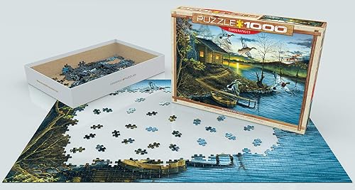 Miniatura 3 de EuroGraphics Retiro de otoño (1000 piezas) Puzzle (6000-0862)