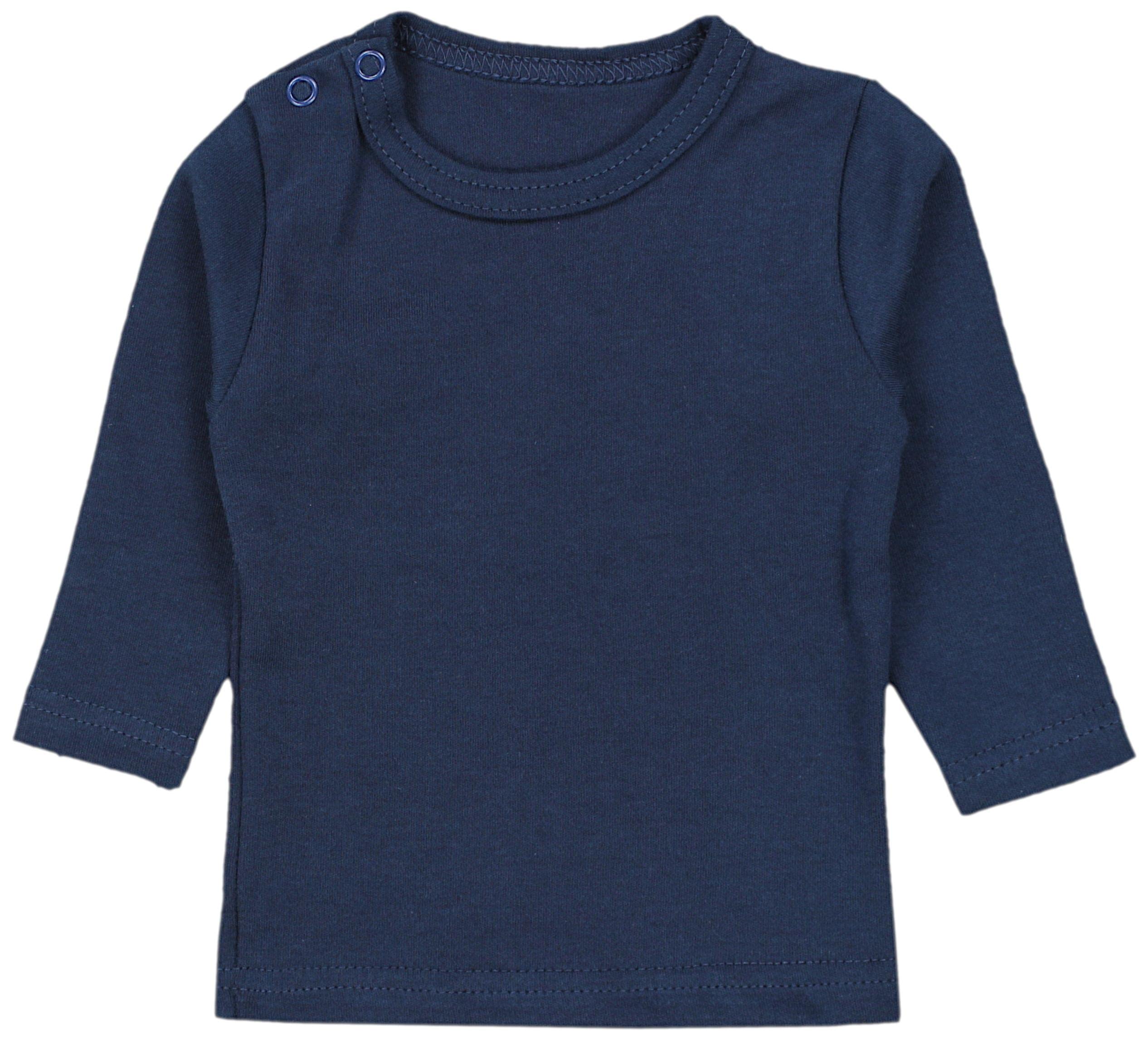 TupTam T-Shirt pour Bébés Garçon Manches Longues Pack de 5