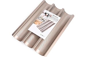 Hesanzol Perforated Baguette Pan: The Secret to Perfect Long Loaves