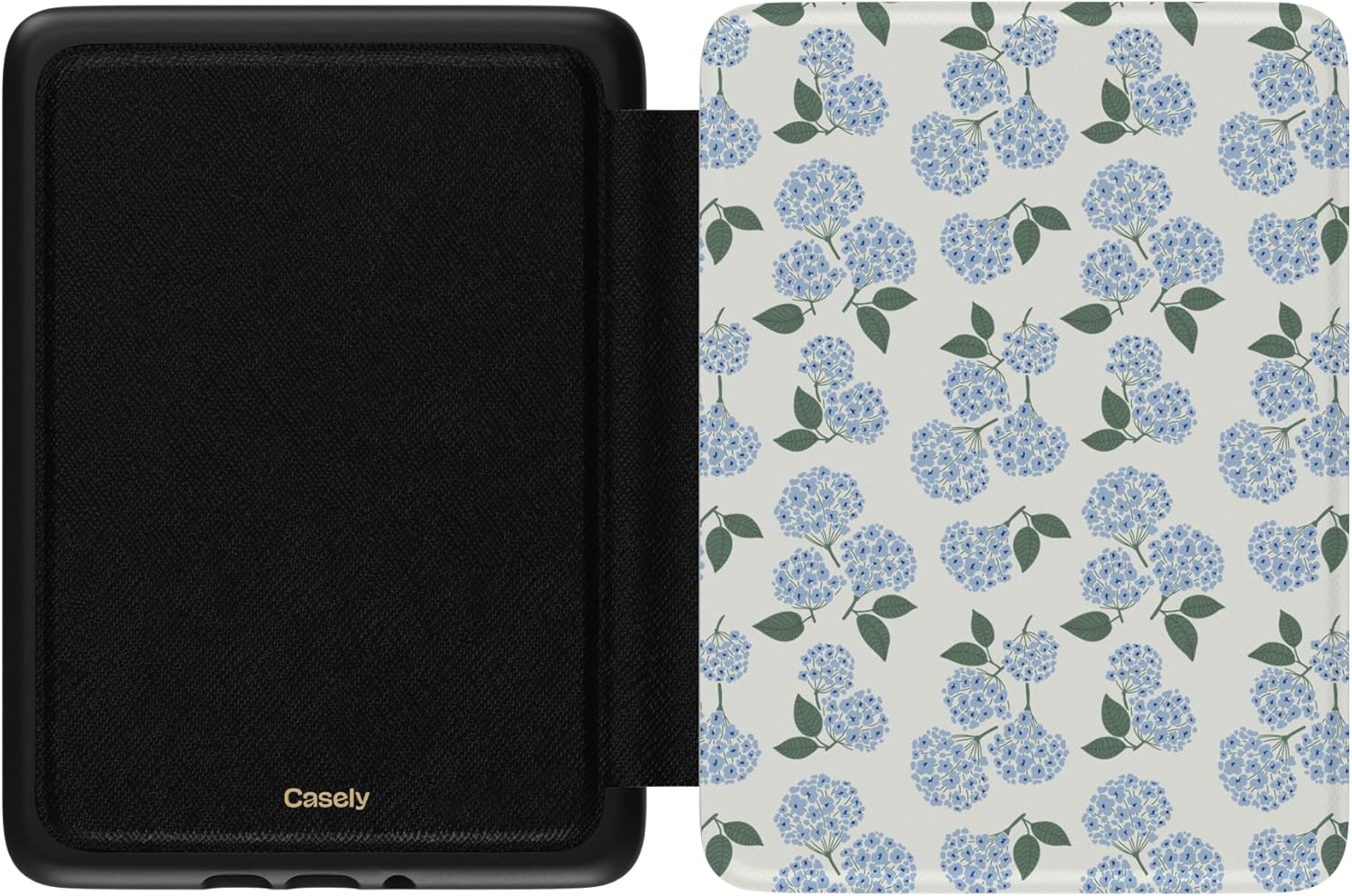 Casely Kindle Case | Nantucket Cottage | Blue Hydrangea | Compatible with 6-inch Amazon Kindle 2024/2022 (11th Generation)