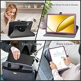 Rotating Case for Blackview 13 Case,360 Degree Rotating With Premium PU Leather Sleeve Cover Case for Blackview MEGA 8 13 Inch Tablet,Purple - 5