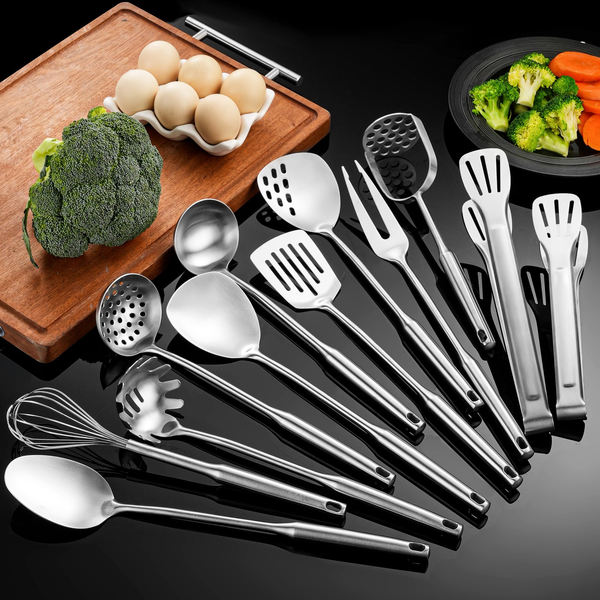 NIITAWH Small 12-Piece 304 Steel Set