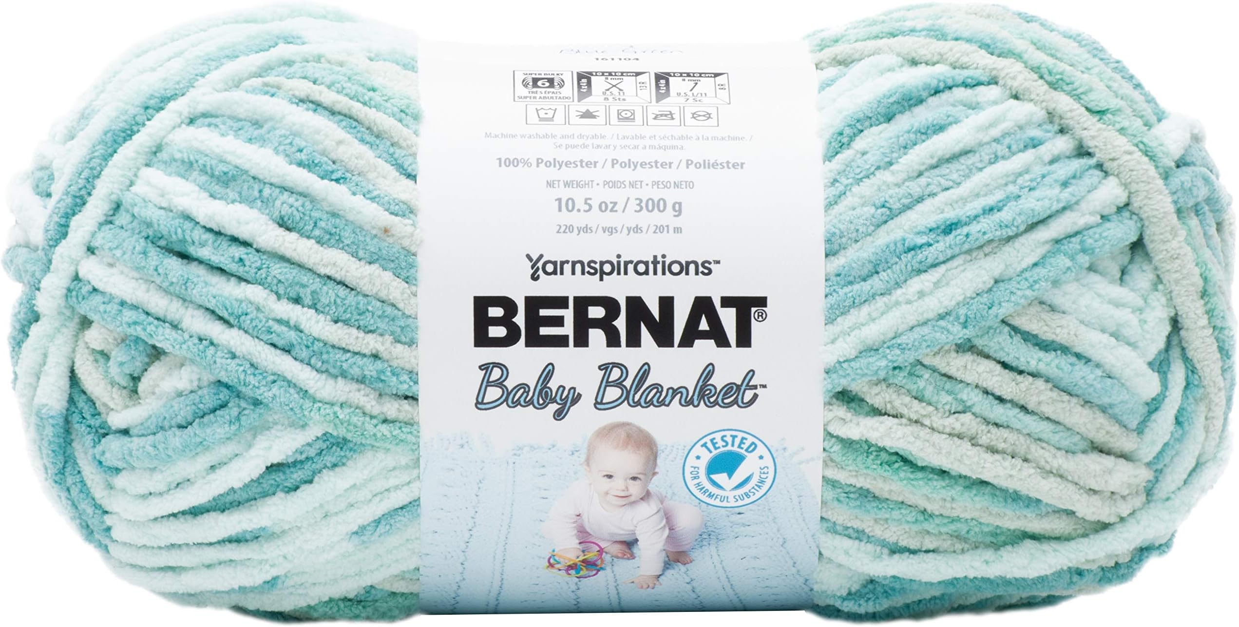Blanket, Baby Blue Green, 300g