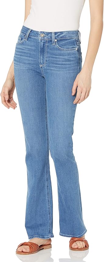 Amazon.com: PAIGE Laurel Canyon Transcend - Jeans vintage de tiro alto de  32 pulgadas para mujer : Ropa, Zapatos y Joyería
