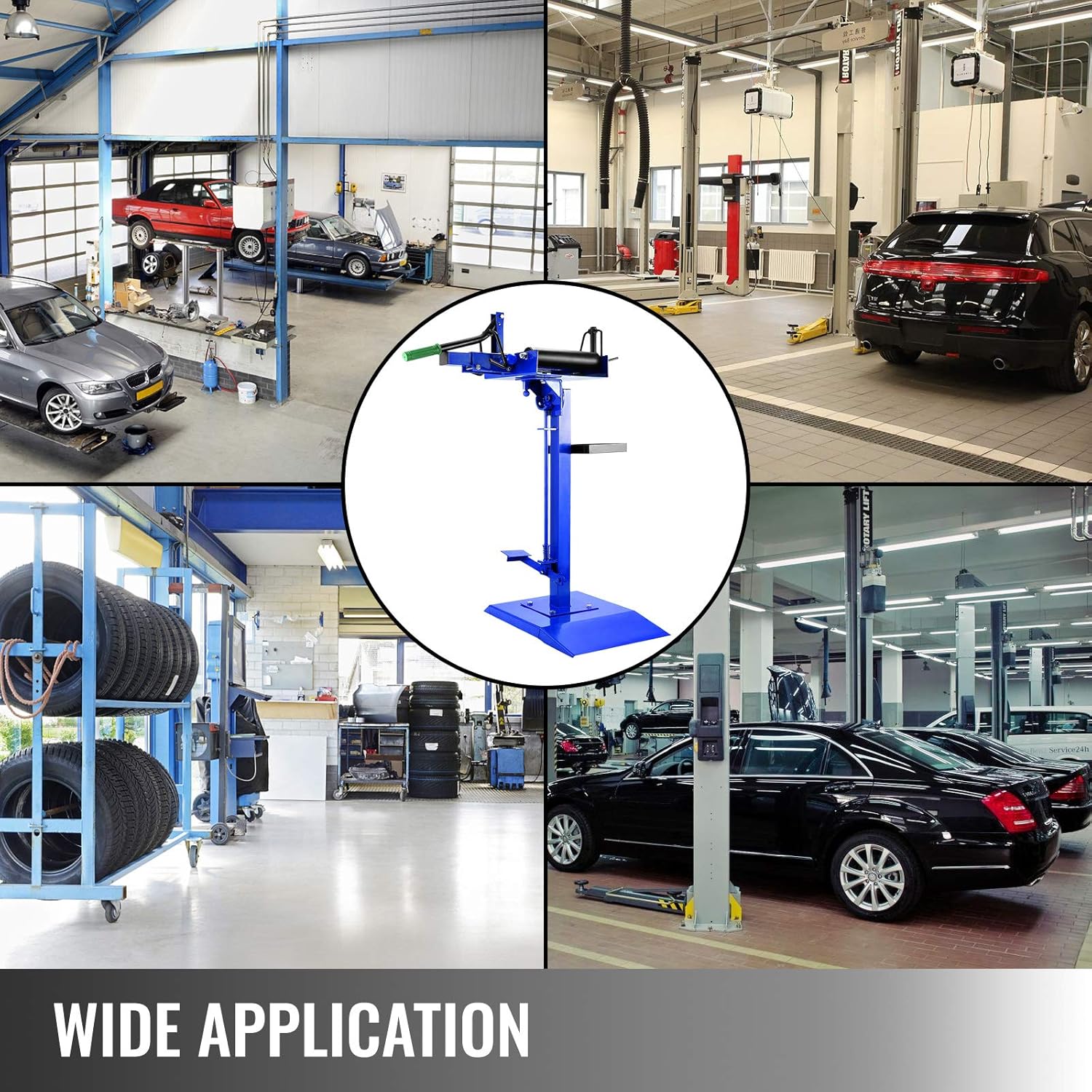 One-Day Sale: Up to 60% Off Mophorn Manual Tire Spreader Portable Tire Changer with Stand Adjustable Tire Spreader Tool for Light Truck and Car (Tire Spreader)