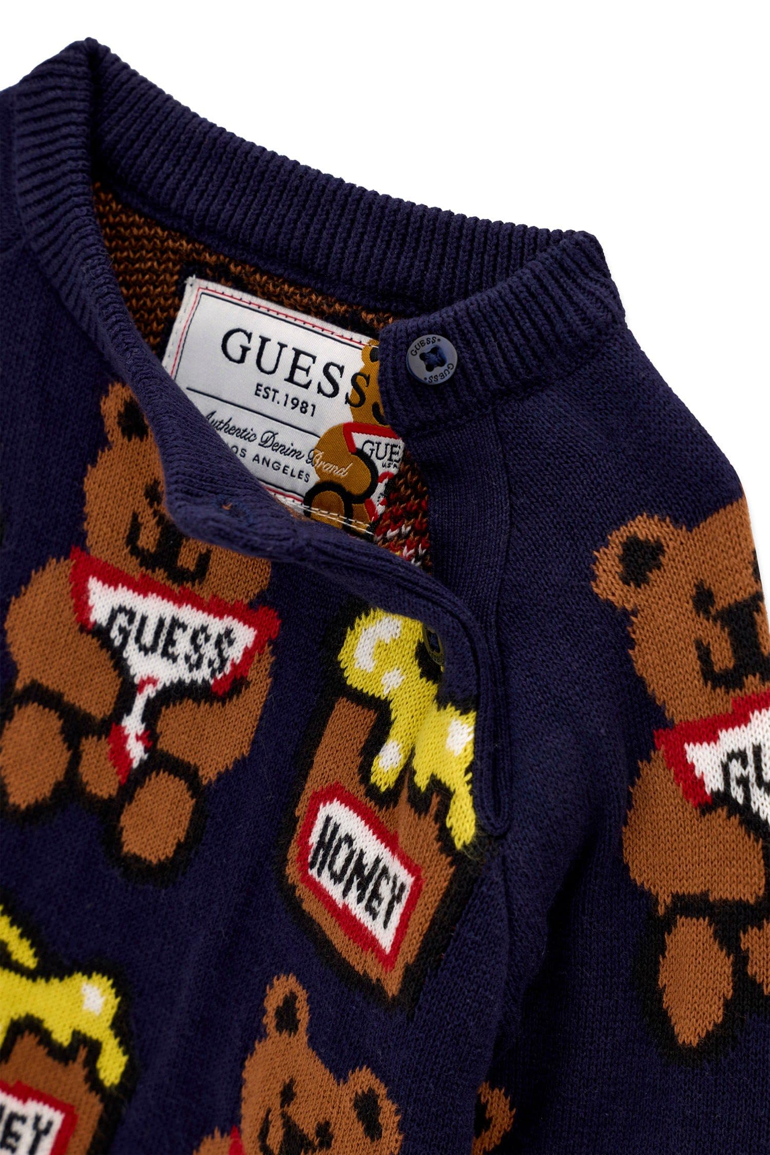 Guess Unisex LS Sweater_Core Unisex LS Sweater_Core Bebé-Niños (Pack de 1)