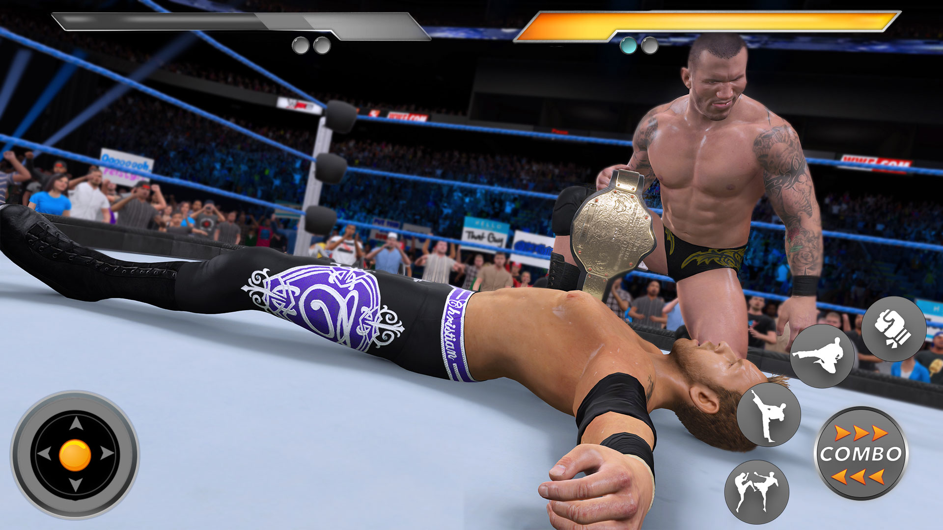 Real World Wrestling Fighting Arena Game, New Gangster Fighting