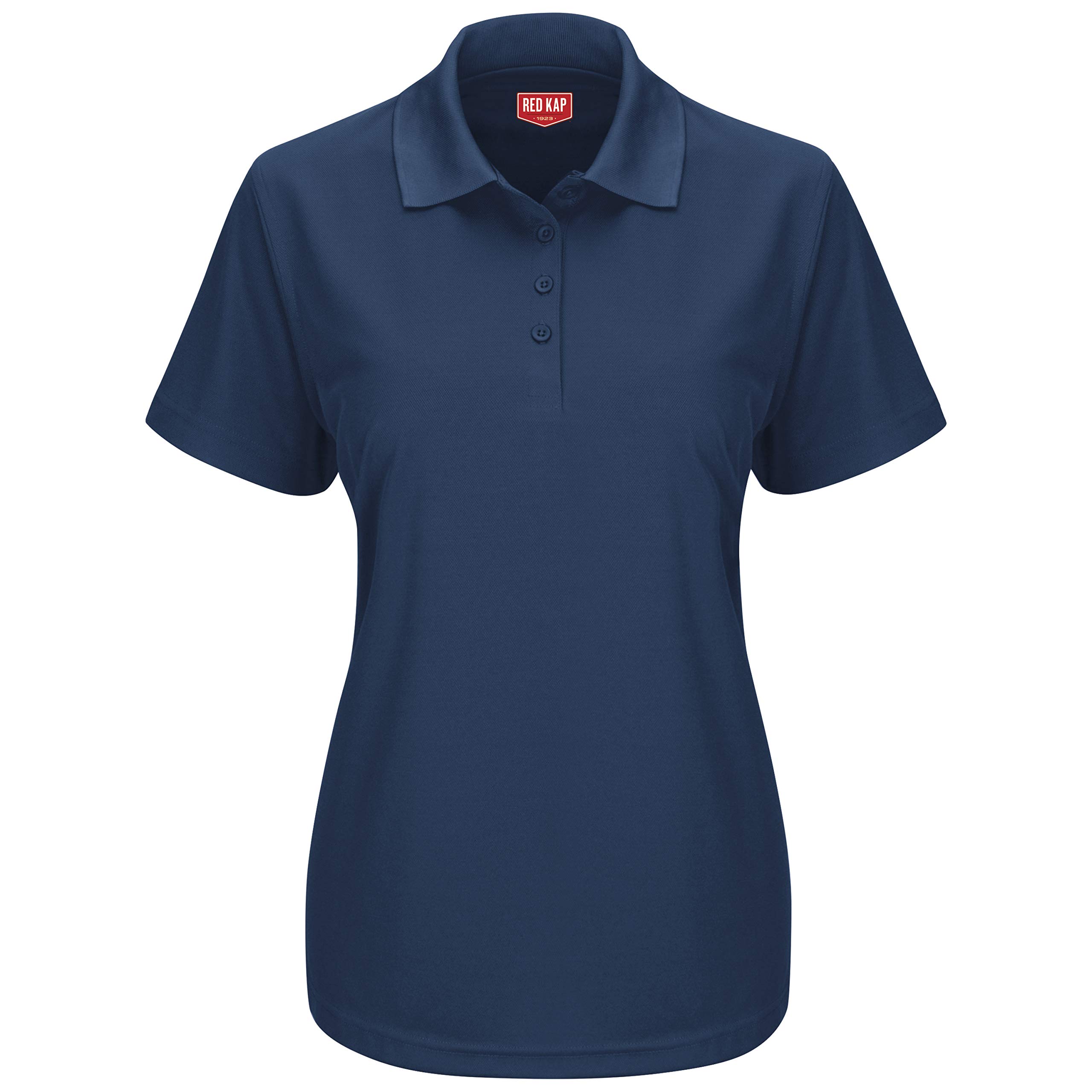 Red Kap Women's Navy Sk97 Polo Shirt - Blue - Large