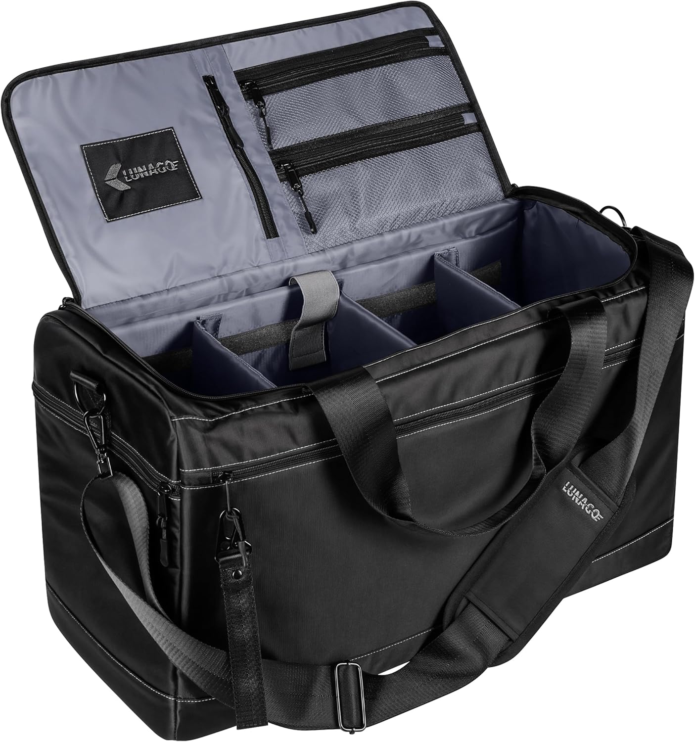 Sneaker Bag Multifunctional Outdoor/Sports/Gym Travel Shoe Bag - Travel Duffle Bag for Men & Women with 3 Adjustable Compartments & Shoulder Strap – Shoe Storage Bags Included - Sneakerhead Gifts