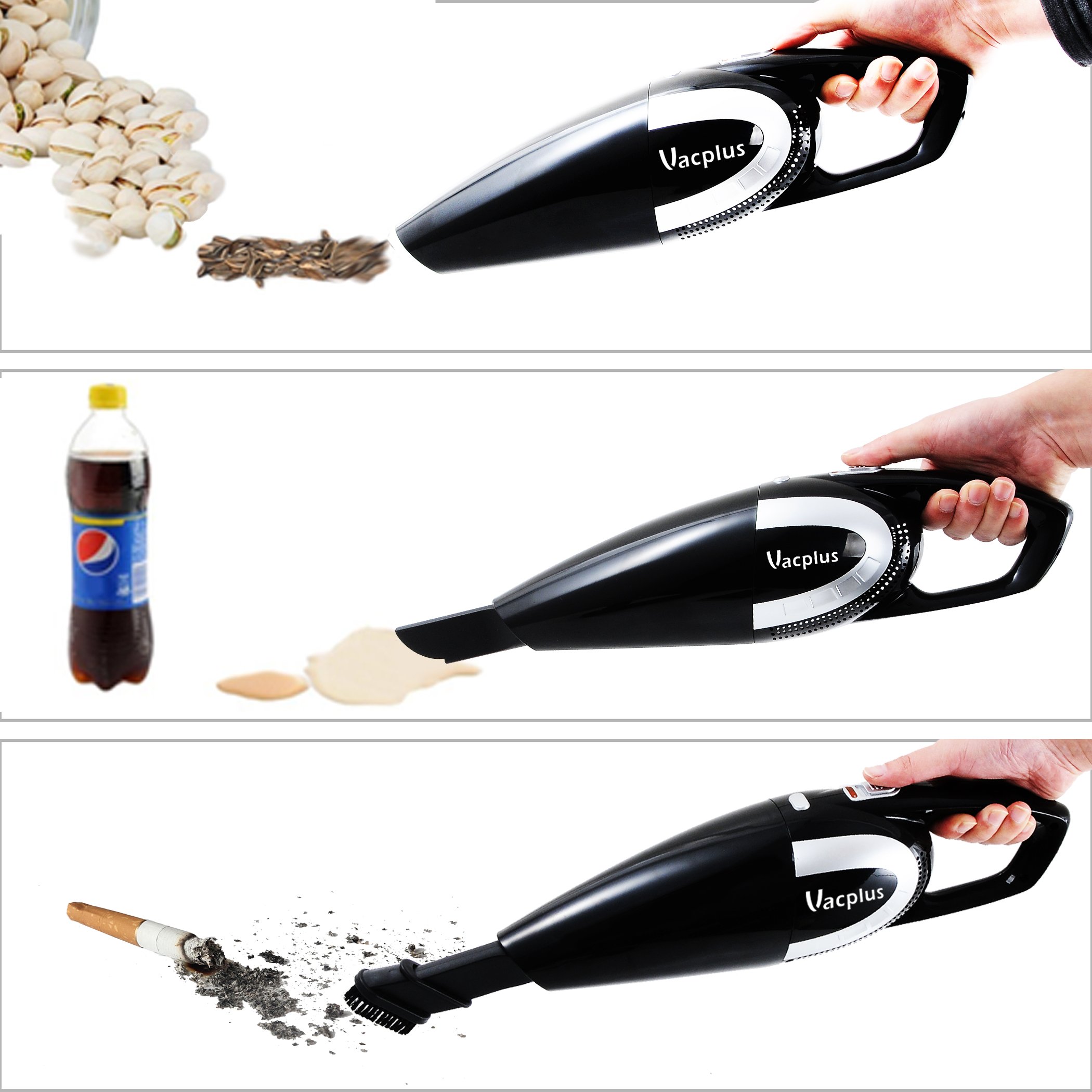 Car Vacuum Cleaner, Vacplus DC 12V 