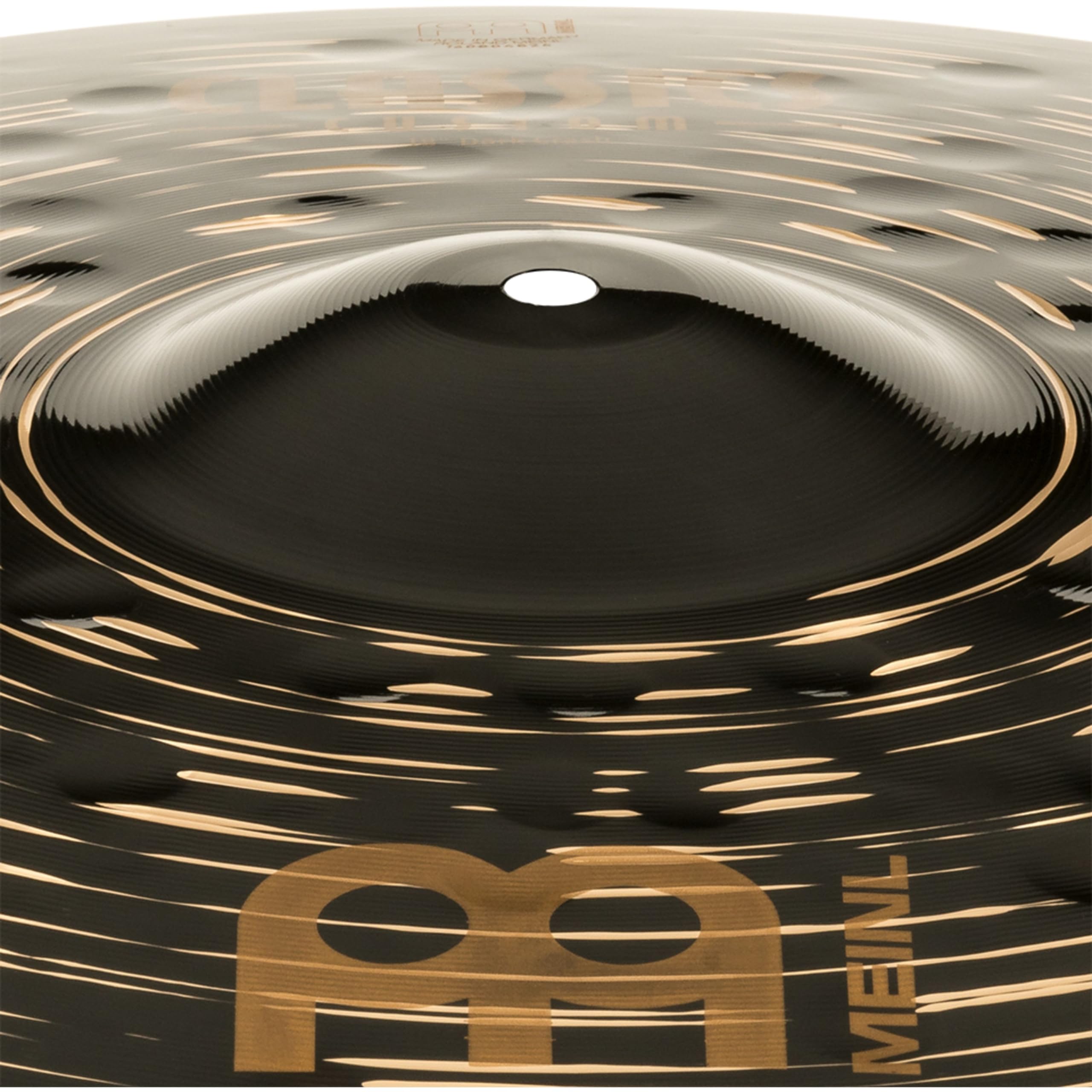 Meinl Cymbals Classics Custom Dark Crash 18" Piatto Bronzo B12 Batteria
