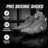 Vista 7 de Hayabusa Pro - Zapatos de boxeo para hombres y mujeres