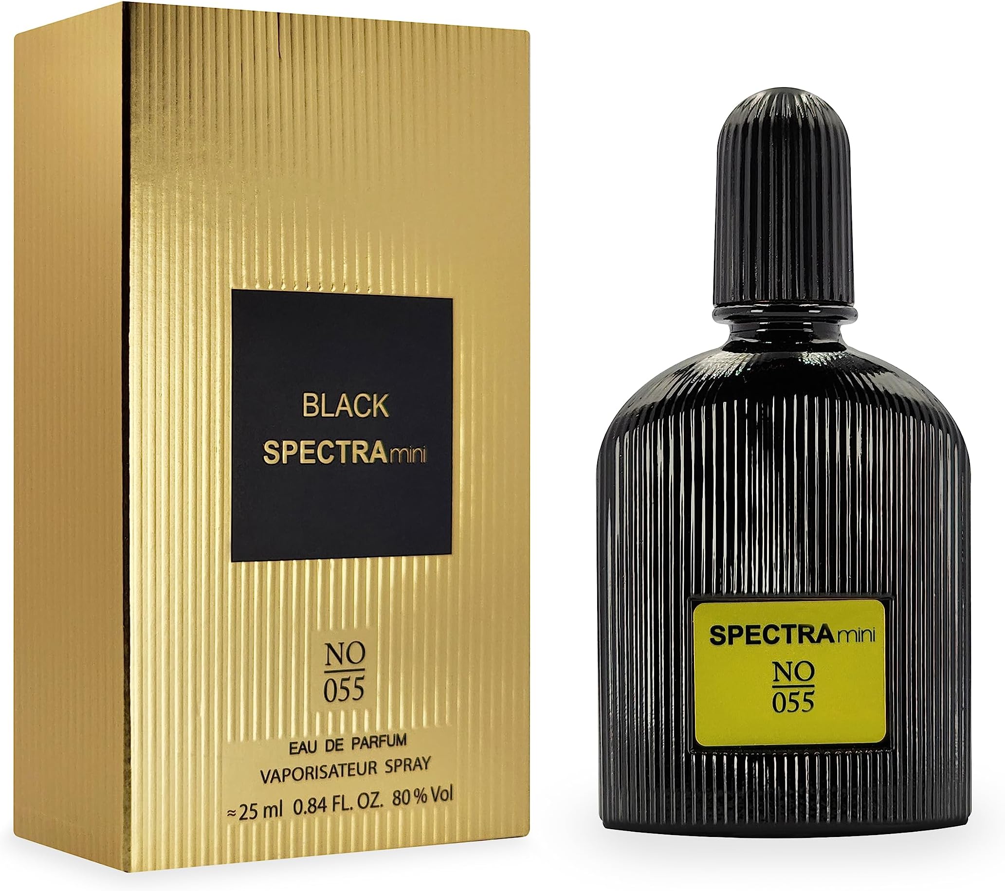 Spectra Mini 055 Black EDP Unisex Perfume - 25ml