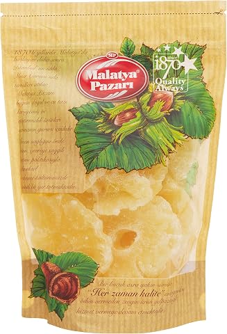 Malatya Pazarı Kurutulmuş Ananas İthal Kilitli Paket A Kalite 500 Gr