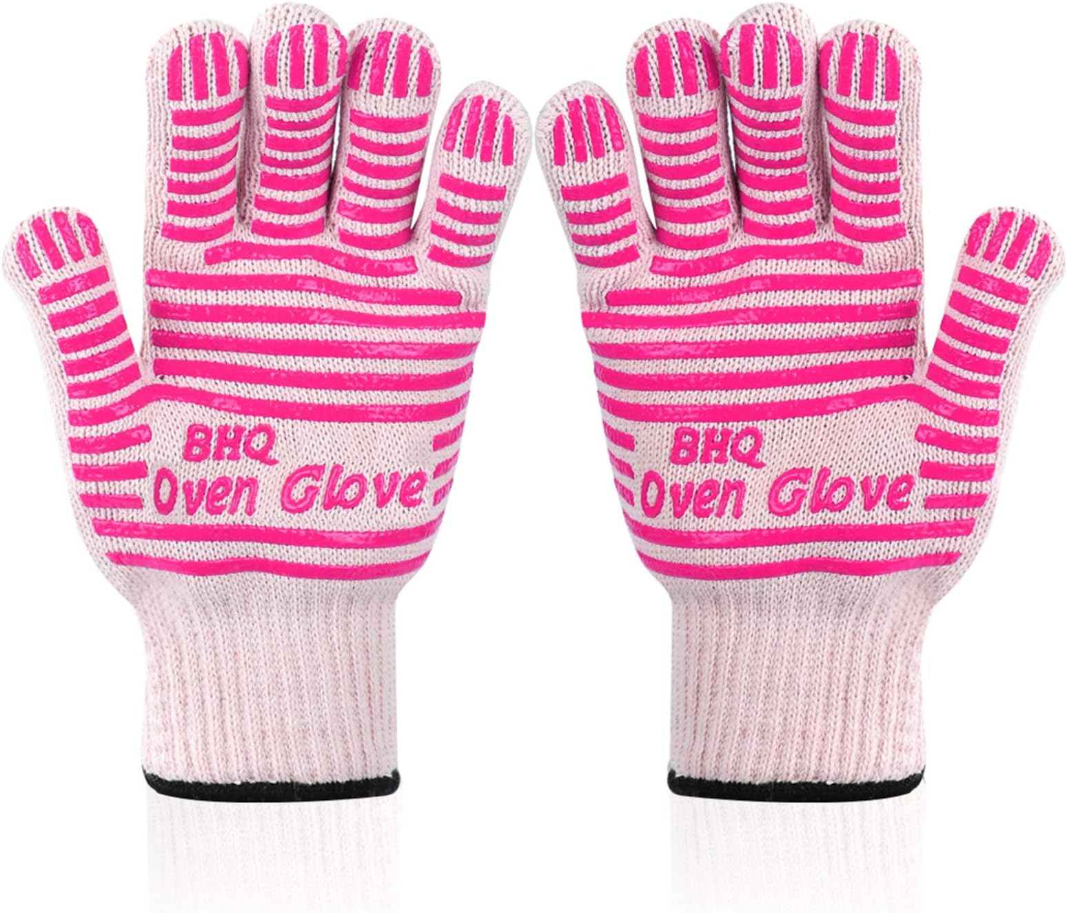 Extreme Heat Resistant Oven Gloves - 932F - Cooking Gloves for BBQ, Grilling, Baking,Cutting, Smoker Fireplace