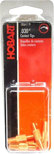 Hobart 186419 Punta de contacto, 0.030 M5 por 0.031 in Rosca (el embalaje puede variar)