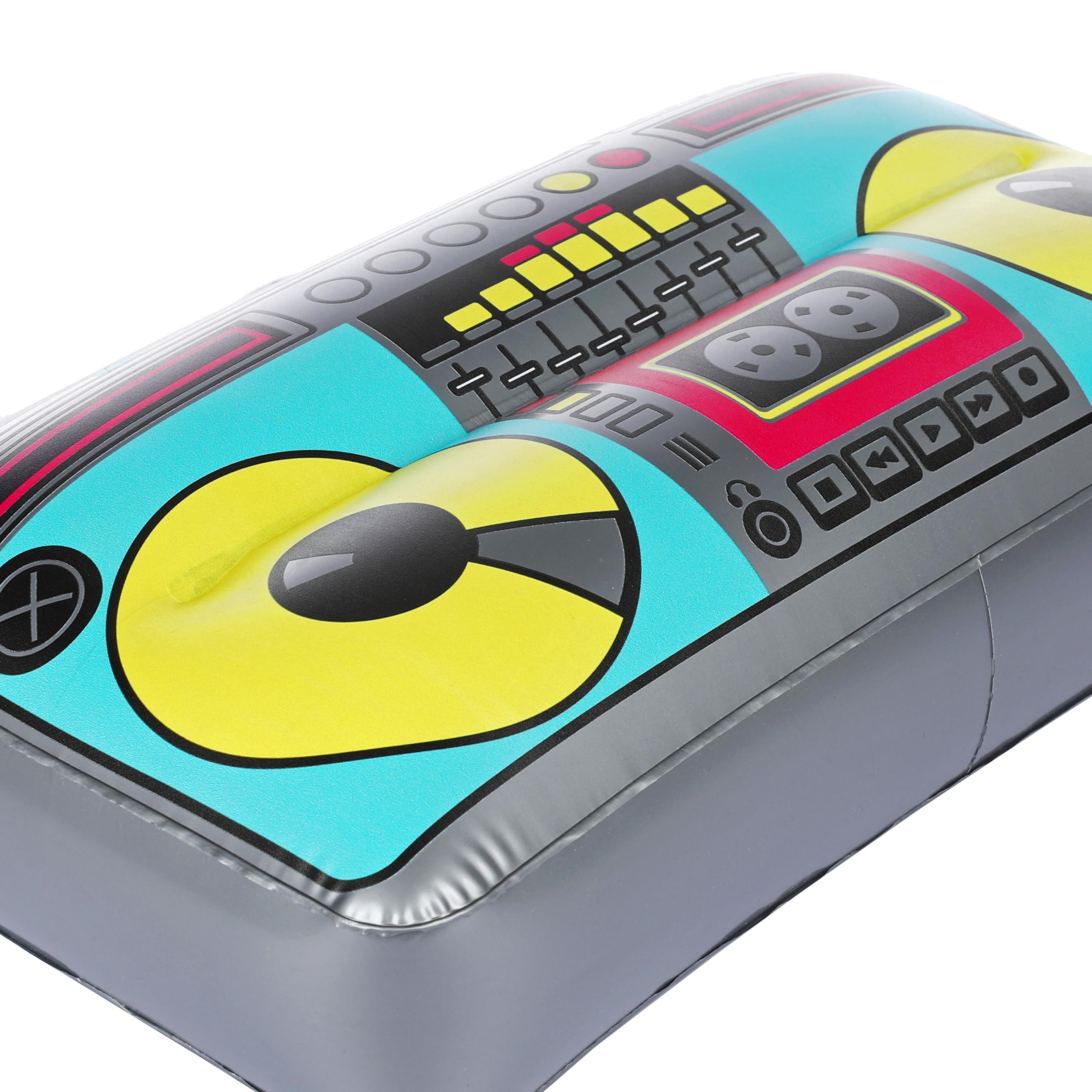 FunX Inflatable Ghetto Blaster Retro Tree Box Accessory for Carnival Party and Costume, 80s 90s Hip Hop Outfit - Image 3