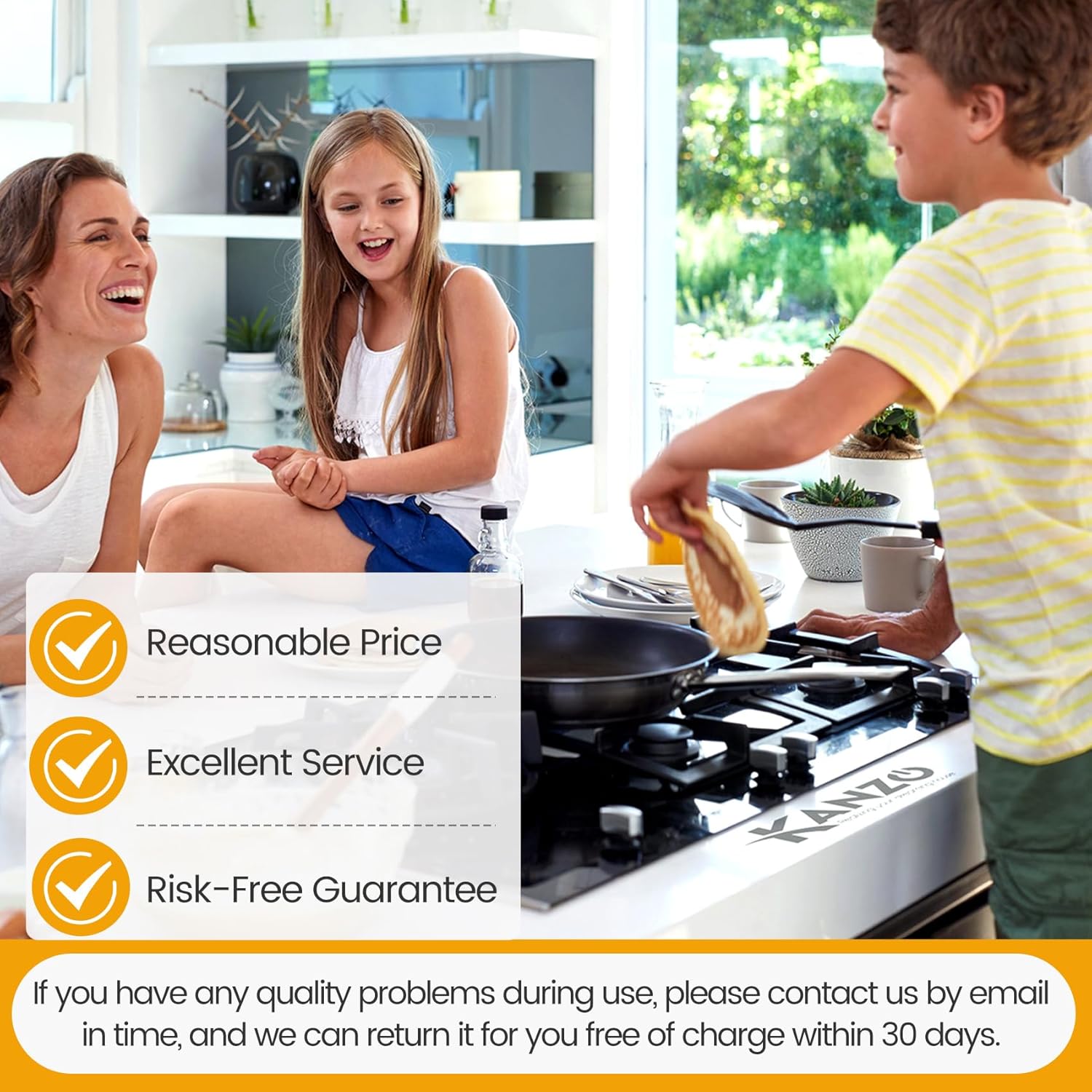 2025 NEW Upgrade 3412D024-09 Gas Range Sealed Burner Head & Igniter Assembly Replacement Part，suitable for Magic Chef and Maytag series, replacing 74003963, 12500050, WP3412D024-09, 3412D018-09