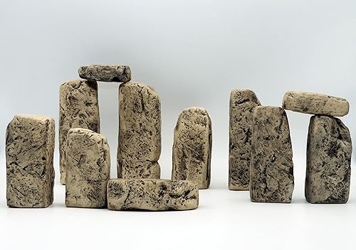 Miniatura 4 de Piedra de pizarra de cerámica, rocas de 3 a 6 pulgadas para decoración de terrarios de reptiles, decoración de rocas de acuario, decoración ligera