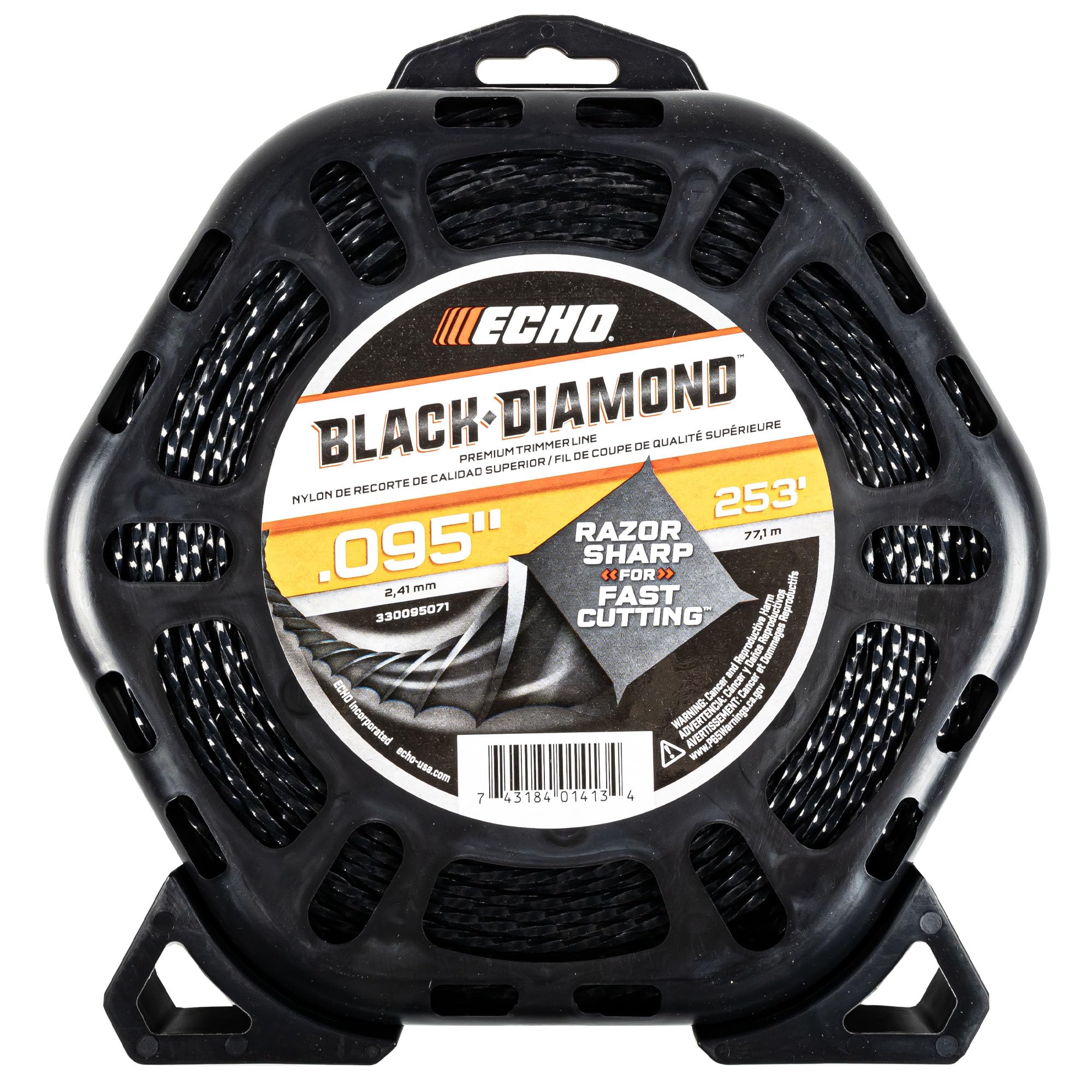 Amazon.com: Echo 330095071 Black Diamond 1 Lb 253' Donut .095