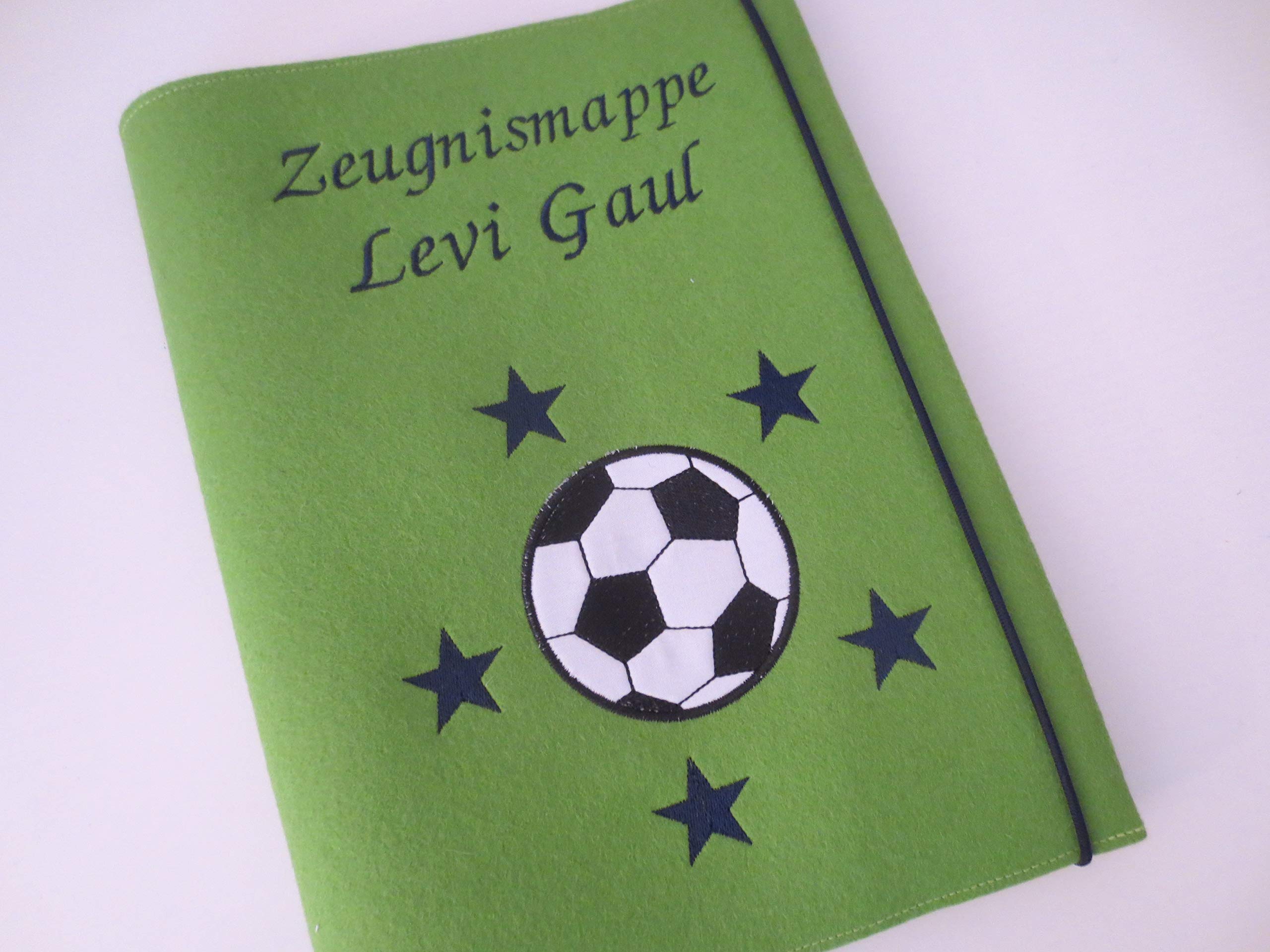 Zeugnismappe Wollfilz Mappe Zeugnisse DIN A4 Grundschule Schule