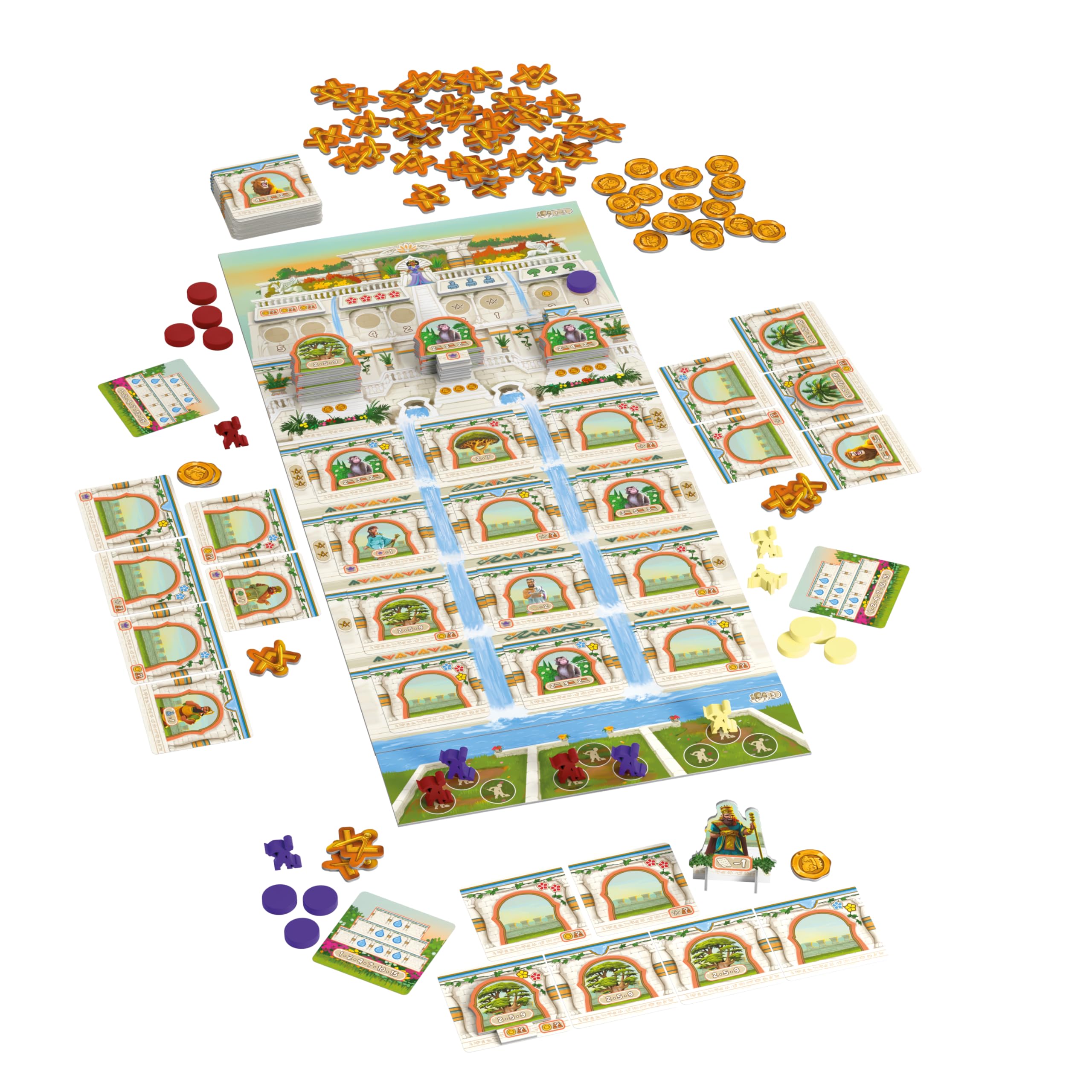 Gigamic, Hanging Gardens, A Family Strategy Game with Multiple Points Score Ways, A Game for the Whole Family - Image 4
