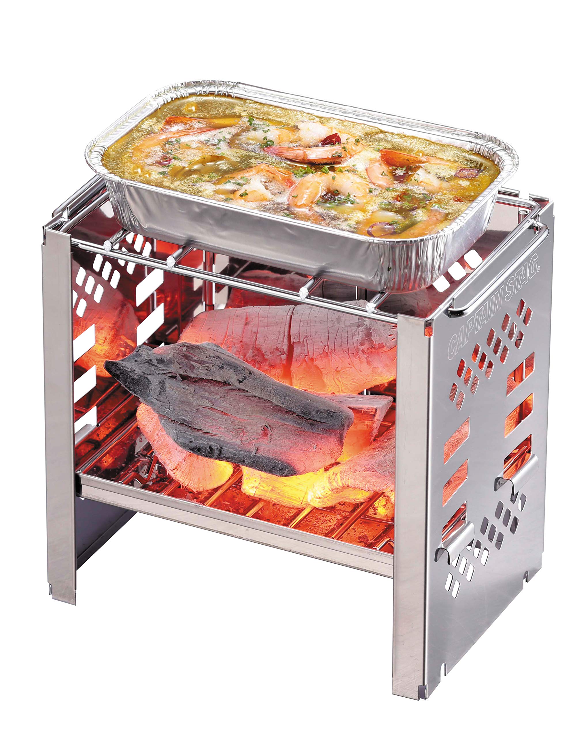Amazon | BBQ アルミ角型プレート 17x10．5cm 4枚組