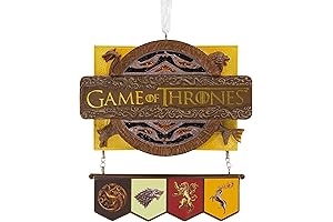 Lord of the Rings Gollum Game of Thrones Christmas Ornament