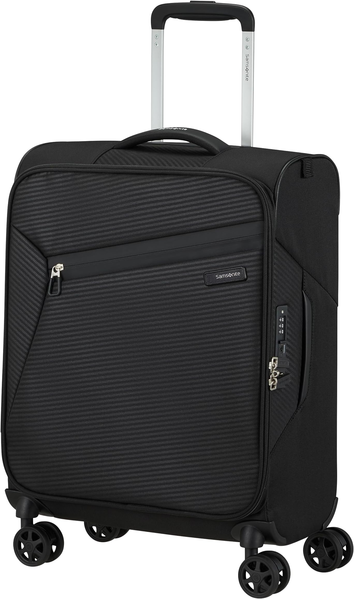 Litebeam - Spinner S, Hand Luggage, 55 cm, 39 l, Black (Black)