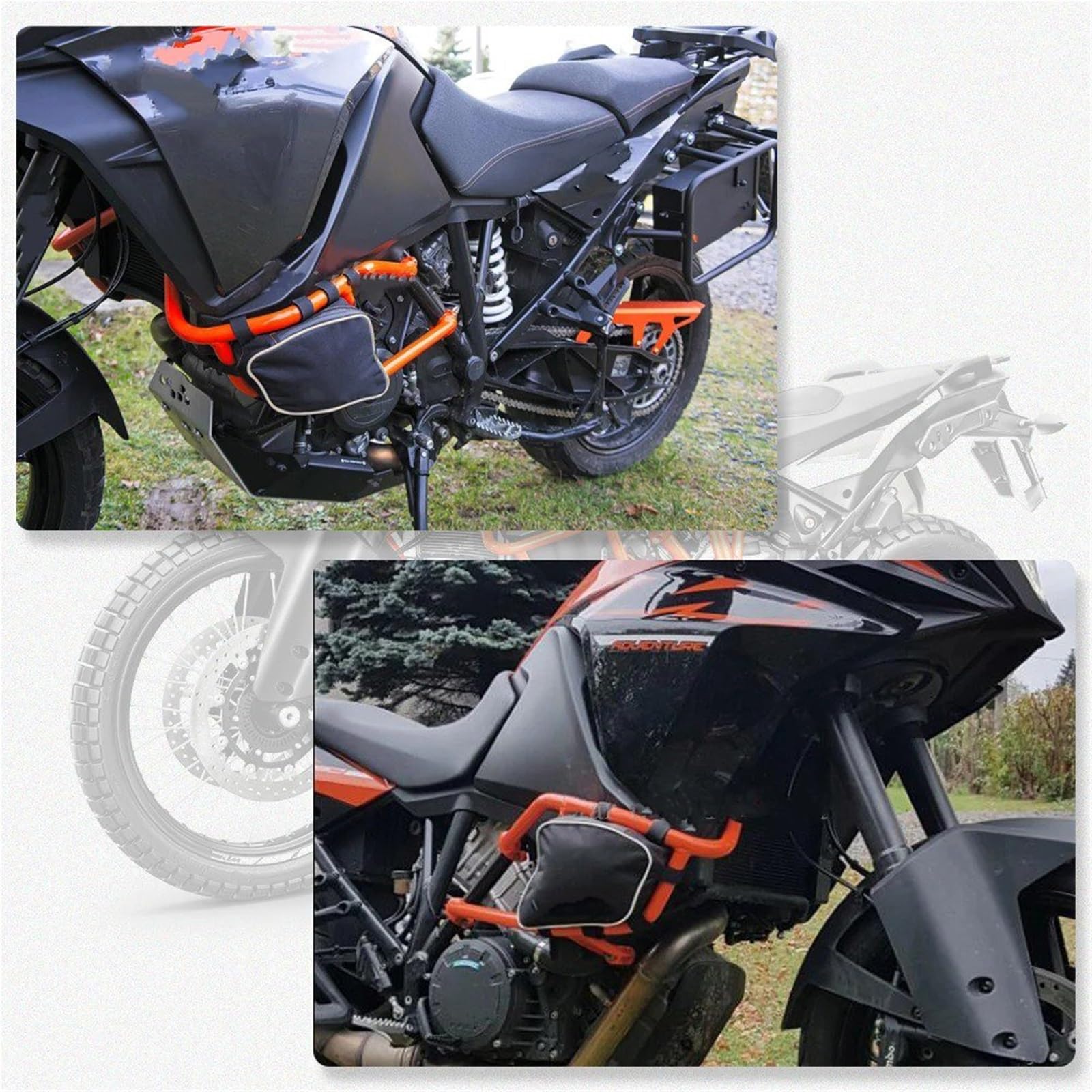 Borse Moto Per 1050 1090 1190 1290 ADV Per Adventure R Barre Protezione Per Telaio Moto Borsa Impermeabile Borsa Per Il Posizionamento Degli Attrezzi Riparazione Del Paraurti