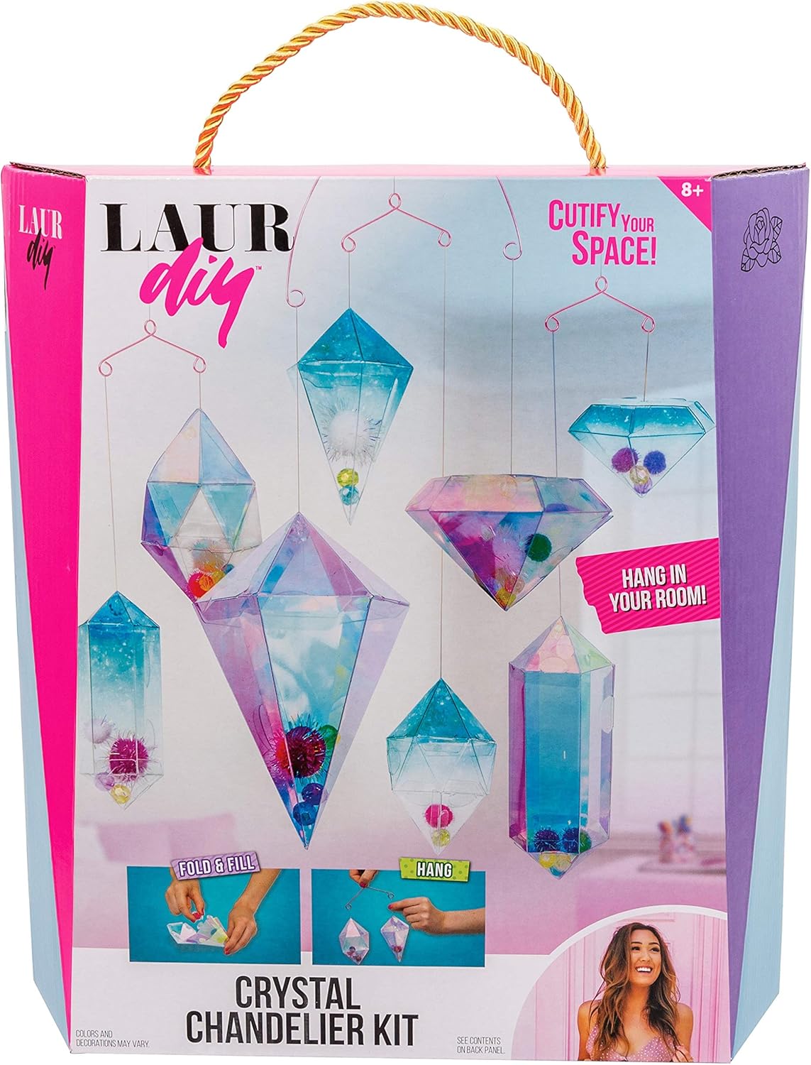 Mattel GFK60 Laur DIY Crystal Chandelier Kit, Jewellery Amazon Canada