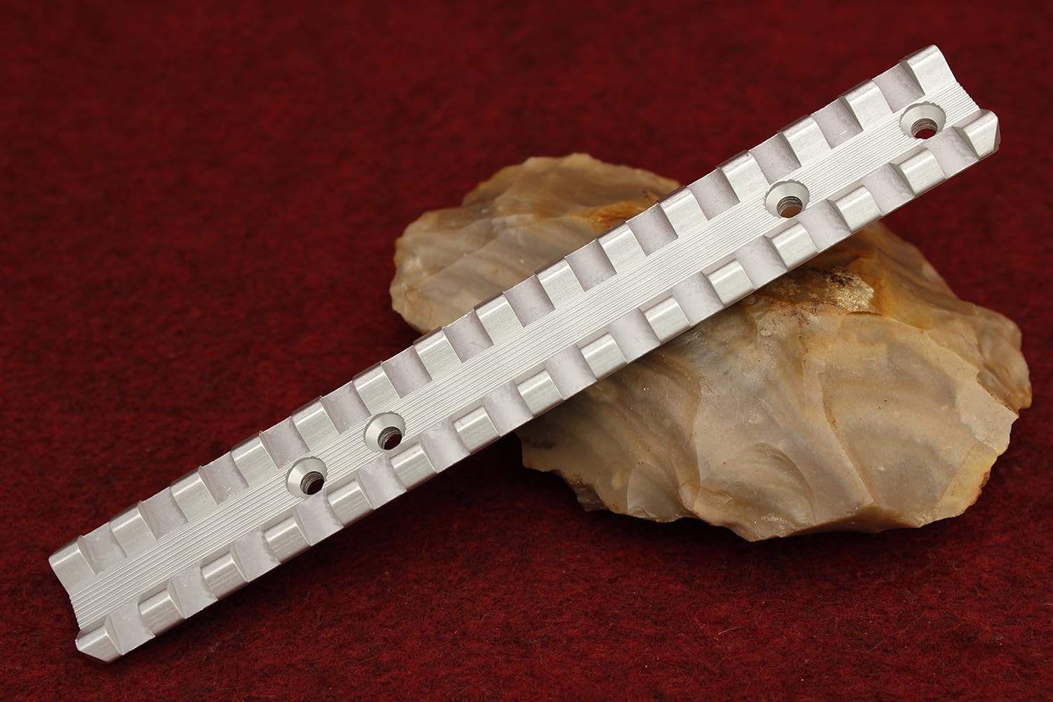 Kidd Scope Base for a 10/22 or Ruger 10/22-Silver Low