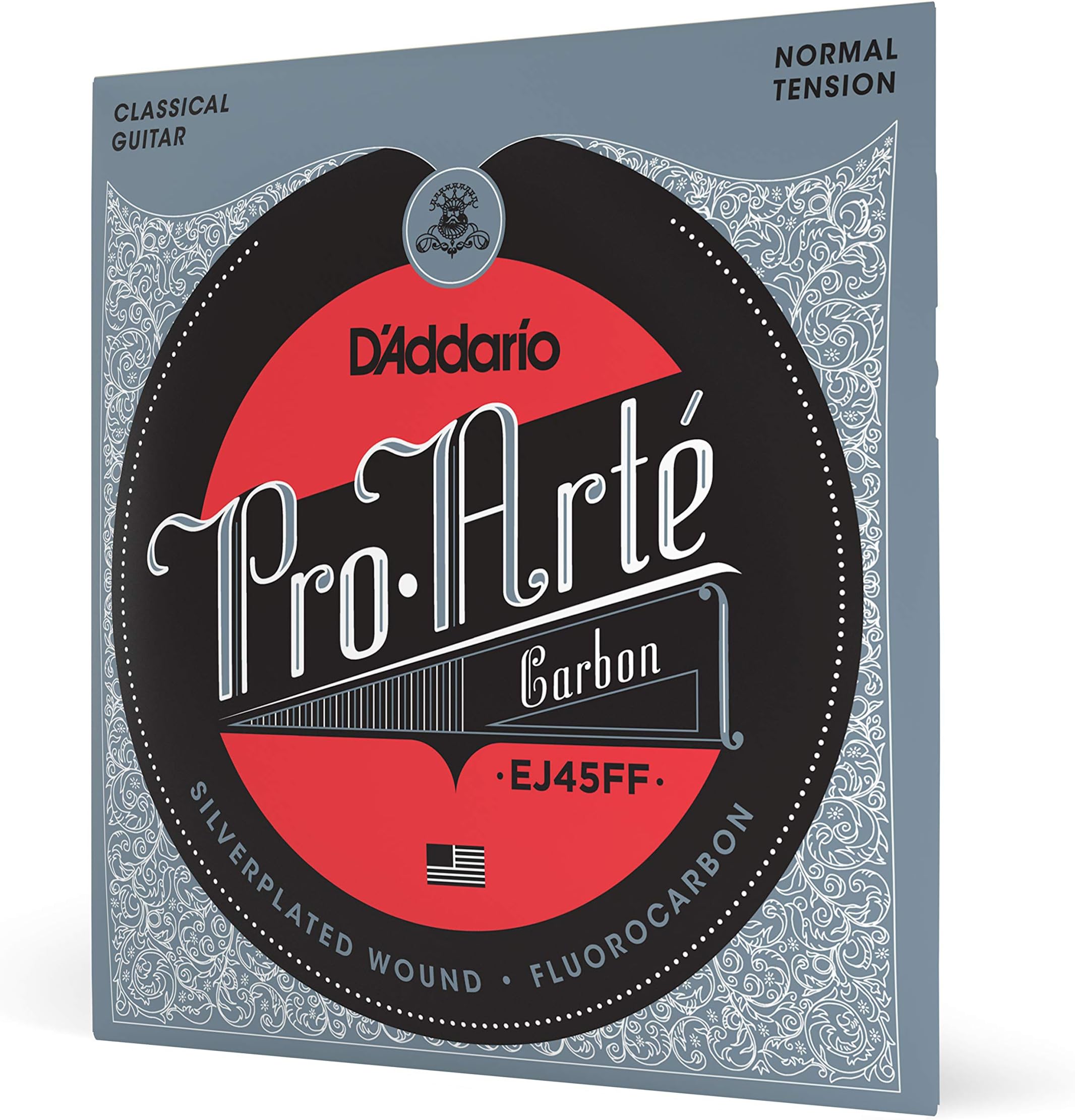 EJ45FF ProArte Carbon Classical Guitar Strings, Dynacore Basses, Normal Tension