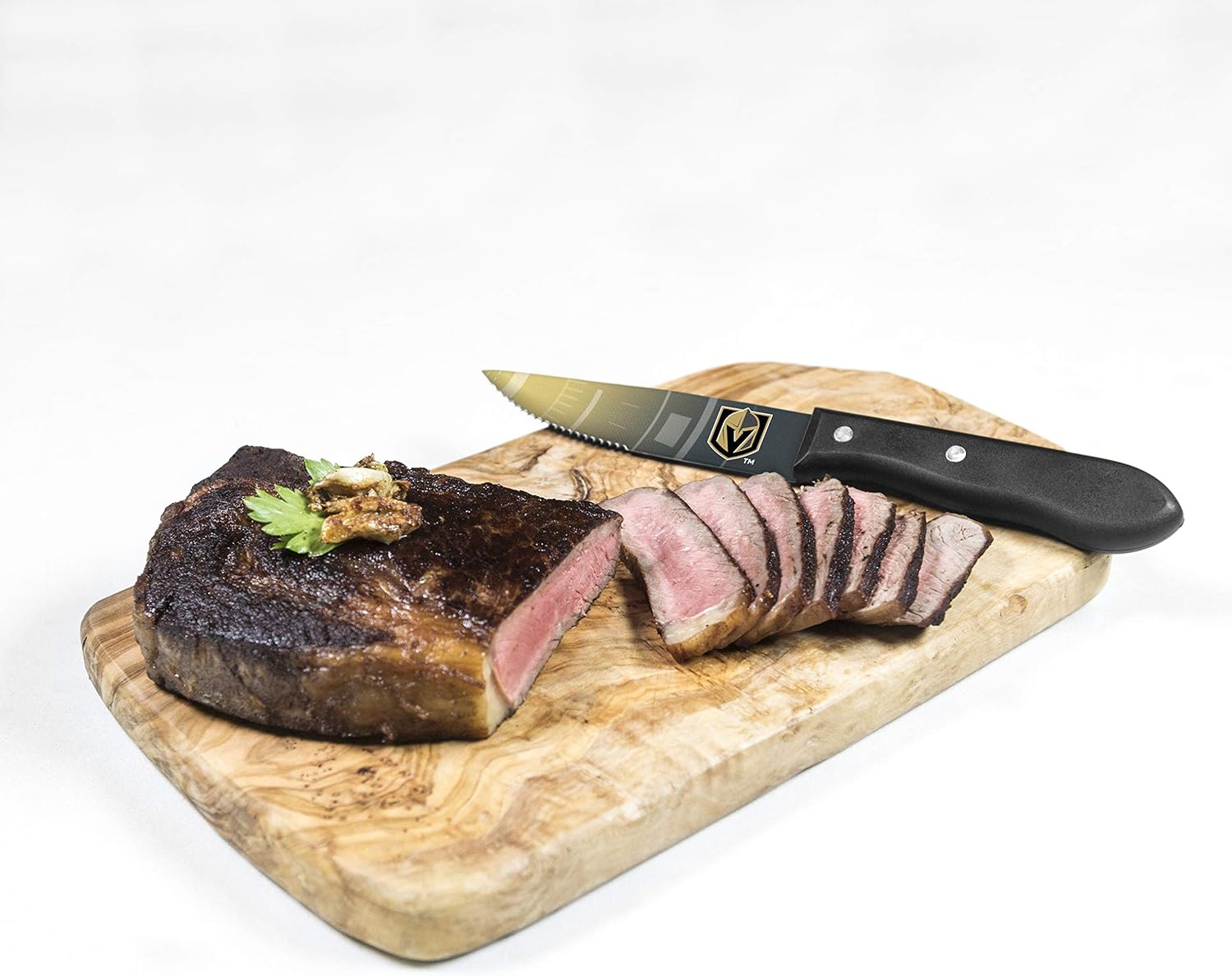 The Sports Vault NHL Vegas Golden Knights Steak Knives