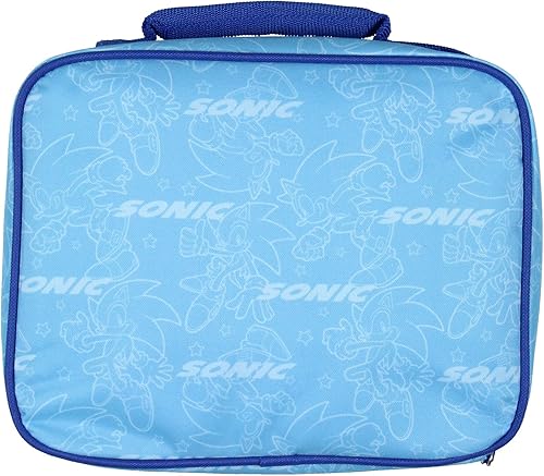 Miniatura 5 de AI ACCESSORY INNOVATIONS Sonic The Hedgehog - Lonchera con aislamiento Kickin' It para niños, para alimentos calientes y fríos, bebidas y aperitivos