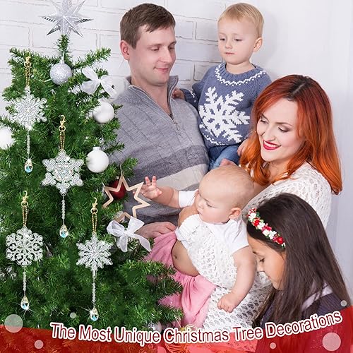 Miniatura 5 de 4 piezas 5D 9.7 x 3 pulgadas, kit de pintura de diamante de Navidad, taladro de punta, pintura de diamante, campanillas de viento de cristal de