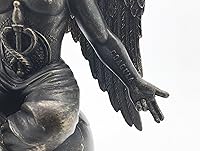 Vista 3 de Baphomet Horned sabbatic Cabra resolver et coagula Estatua 10inch de altura