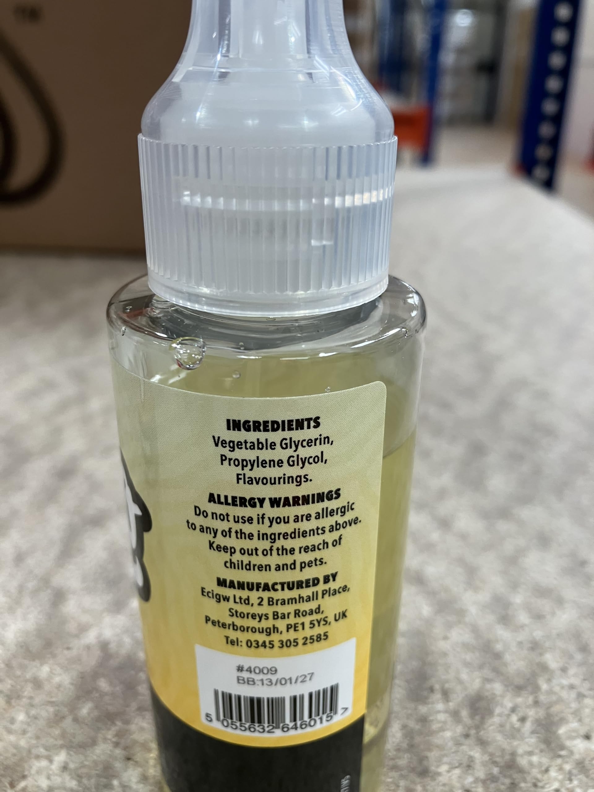 vape liquid delivery Vape Juice Ingredients List Fruity Gum Nic Salt Eliquid by Ox Passion Rodeo  Vape Liquid Nicotine Free Udderly Bananas 100ml Vape Juice E Liquid 70/30 Ecig  Juice No Nicotine Shortfill: Amazon.co.uk: Electronics