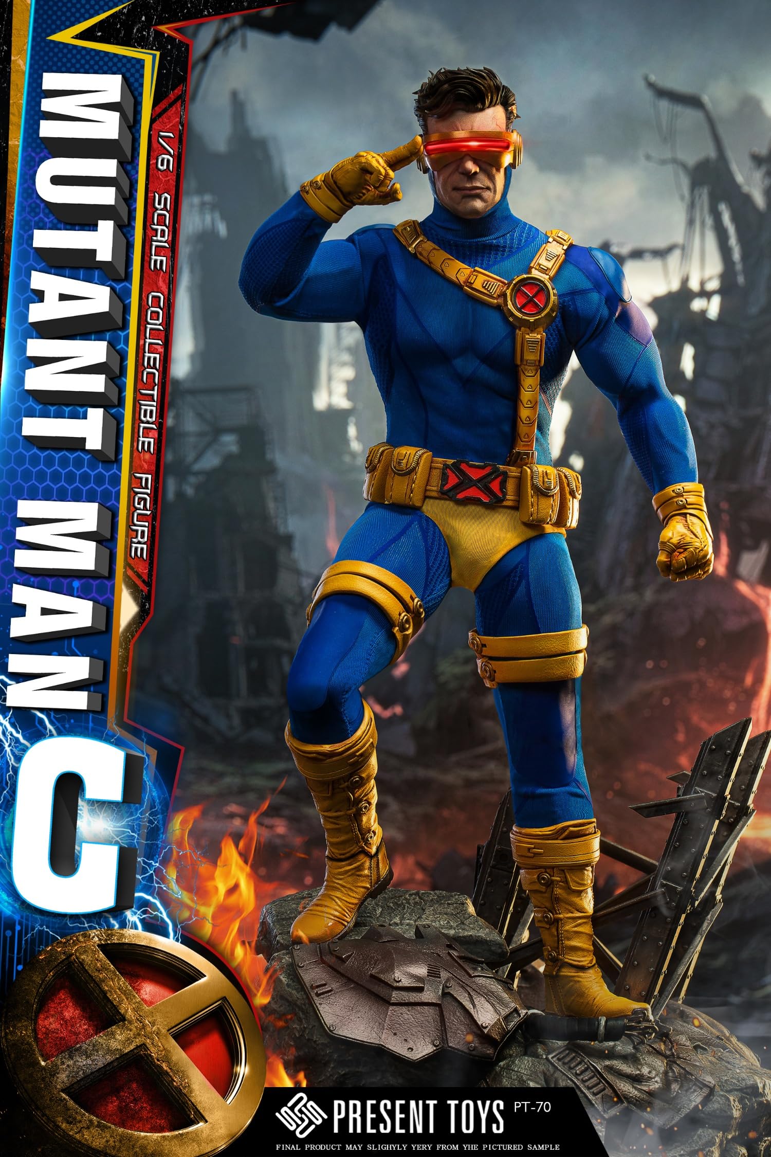 PRESENT TOYS ミュータントマン・シー 通常版 特典付 PT-SP70 Amazon.co.jp: PRESENT TOYS 1/6 フィギュア用 MUTANT MAN C 素体