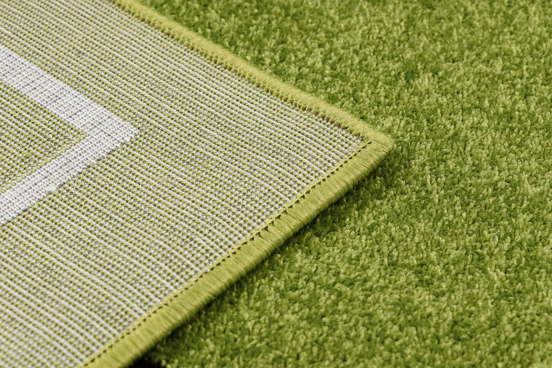 rugsx Teppich Mundial Fußballplatz, Fußball - grün 80x150 cm