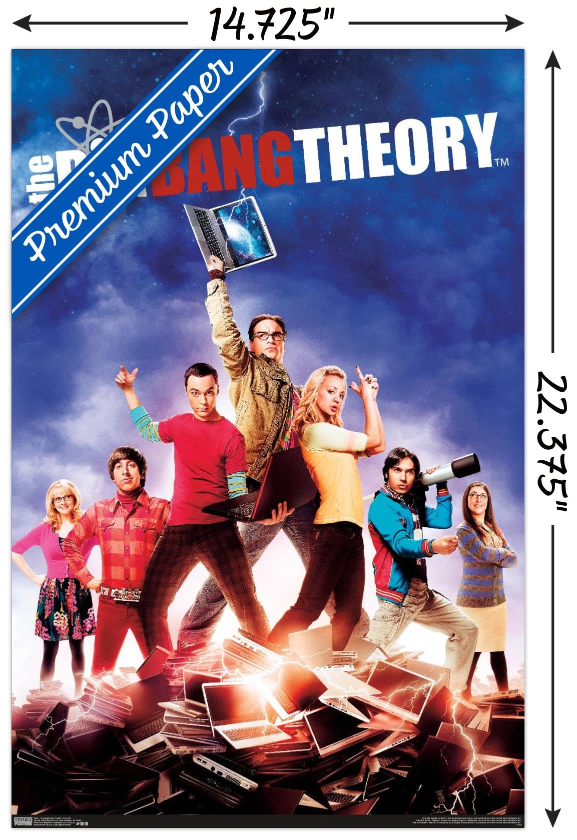 Amazon.com: Trends International The Big Bang Theory - Key Art