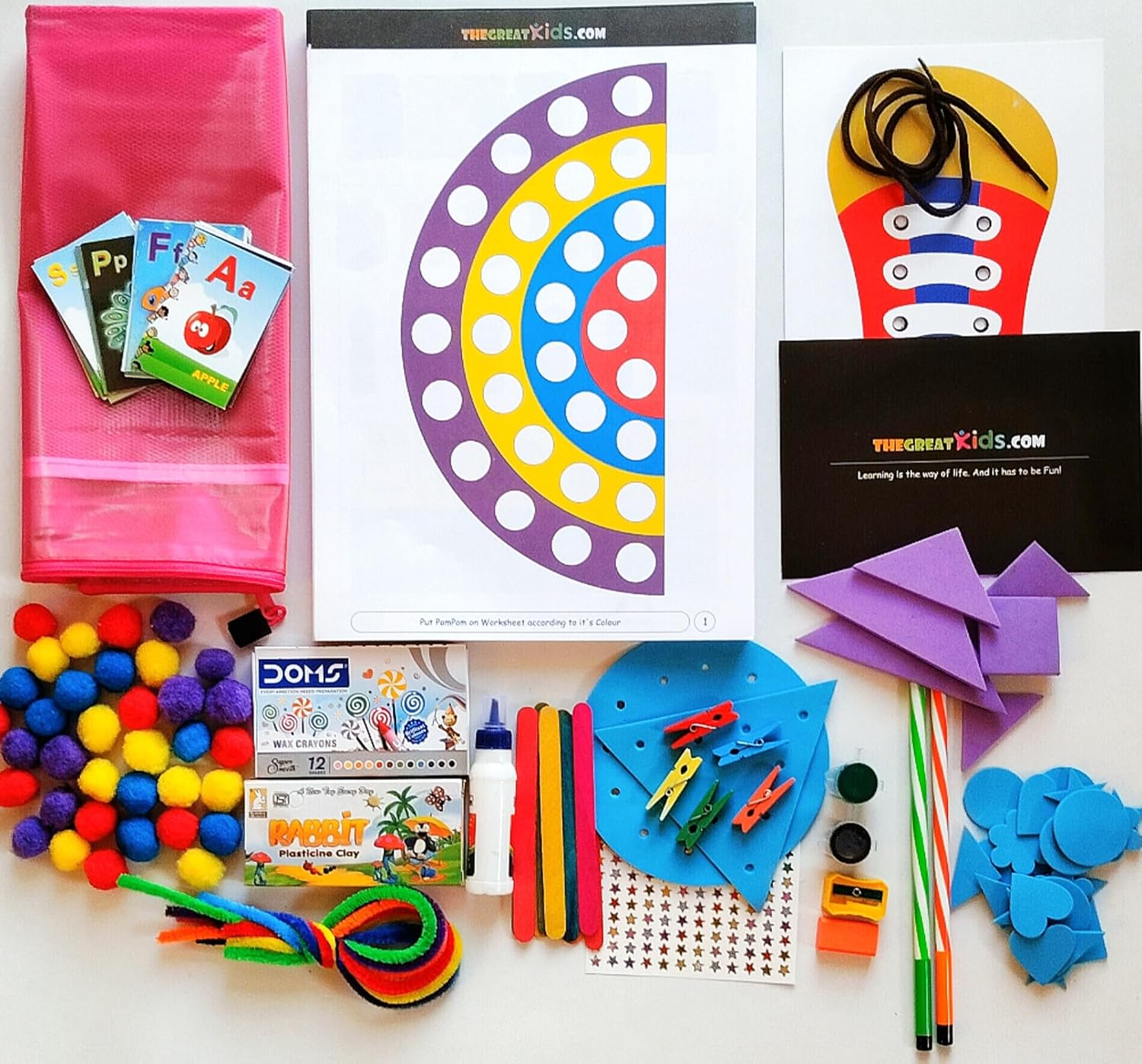 220 Homeschooling Activity Workbook for 4, 5, 6 Year Kid, English, Maths, Science, Handwriting Practice, Pencil Control, Early Learning, Toddler, Pre K, Kindergarten, Montessori Curriculum